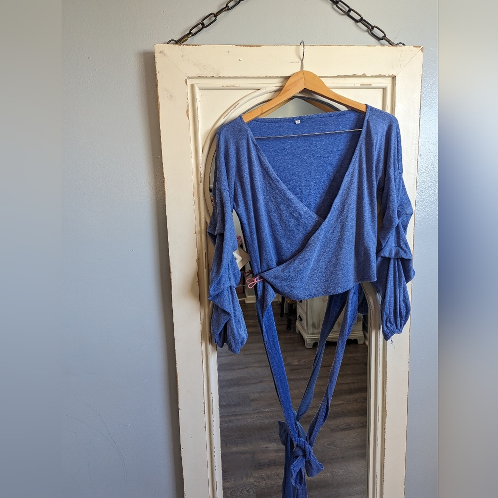 Wrap sweater - Picture 4 of 6